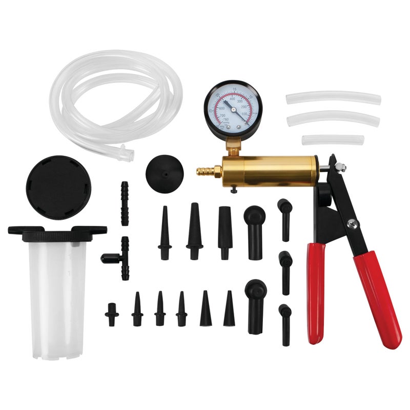 Performance Tool W87031 Vacuum Pump Kit For Vacuum and Pressure Tests, Perform Engine Performance Diagnostics, Brake Bleeding, Fluid Transfer and Evacuation - Image 1